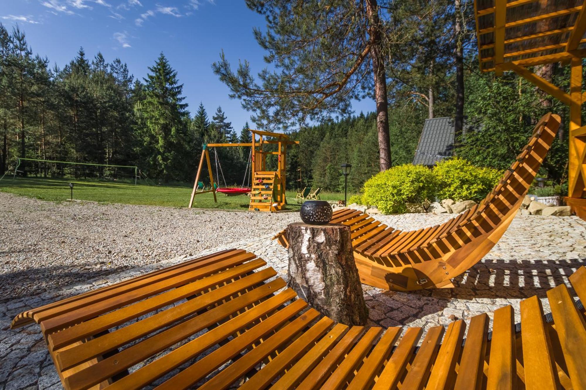 W Lesie - Beskid Niski Ferienhaus