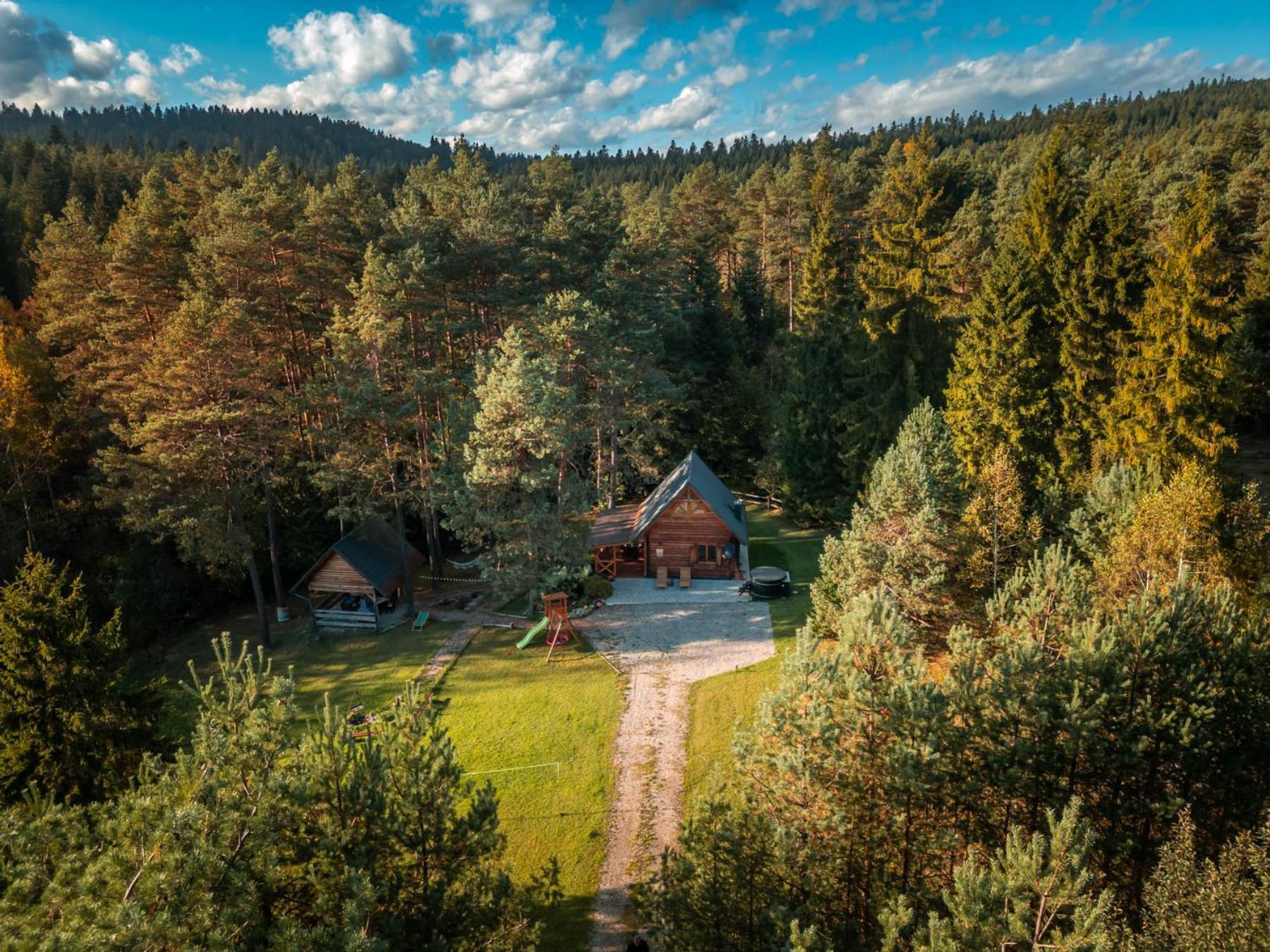 W Lesie - Beskid Niski Ferienhaus Smerekowiec